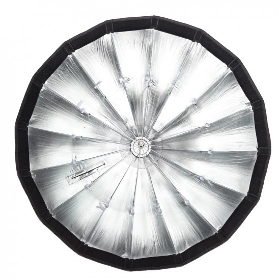 Godox AD-S85S 85cm Deep Parabolic Softbox Inside Silver with Honeycomb Grid Godox Mount Softbox for AD400PRO Flash