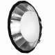 Godox AD-S85S 85cm Deep Parabolic Softbox Inside Silver with Honeycomb Grid Godox Mount Softbox for AD400PRO Flash