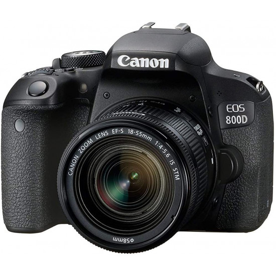  Canon EOS 800D Digital SLR Camera with 18-55mm EF-S IS STM Lens