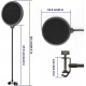 Microphone Pop Filter Microphone Pop Filter