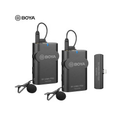 BOYA BY-WM4 PRO-K4 2.4G Wireless Microphone System BOYA BY-WM4 PRO-K4 2.4G Wireless Microphone System