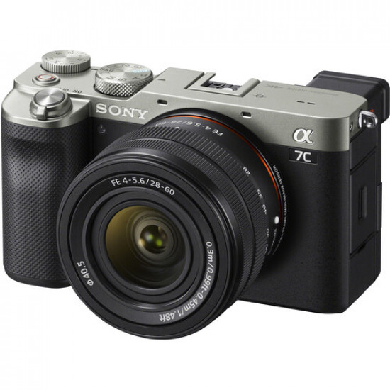 Sony Alpha a7C Mirrorless Digital Camera with 28-60mm Lens Silver Sony Alpha a7C Mirrorless Digital Camera with 28-60mm Lens Silver
