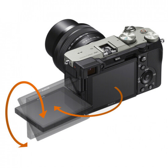 Sony Alpha a7C Mirrorless Digital Camera with 28-60mm Lens Silver Sony Alpha a7C Mirrorless Digital Camera with 28-60mm Lens Silver