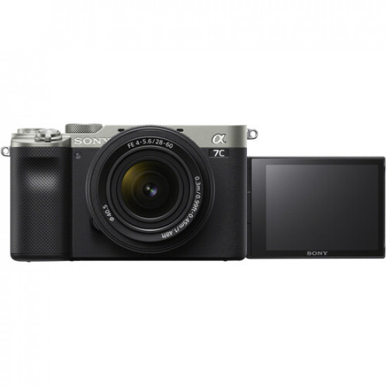 Sony Alpha a7C Mirrorless Digital Camera with 28-60mm Lens Silver Sony Alpha a7C Mirrorless Digital Camera with 28-60mm Lens Silver