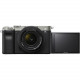 Sony Alpha a7C Mirrorless Digital Camera with 28-60mm Lens Silver Sony Alpha a7C Mirrorless Digital Camera with 28-60mm Lens Silver