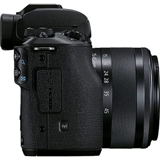 Canon EOS M50 Mark II EF-M 15-45mm IS STM Kit Black Canon EOS M50 Mark II EF-M 15-45mm IS STM Kit Black
