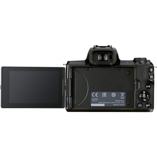 Canon EOS M50 Mark II EF-M 15-45mm IS STM Kit Black Canon EOS M50 Mark II EF-M 15-45mm IS STM Kit Black