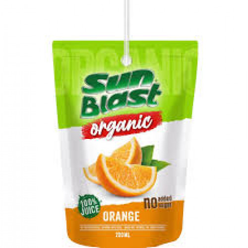 عصير سن بلاست برتقال عضوي