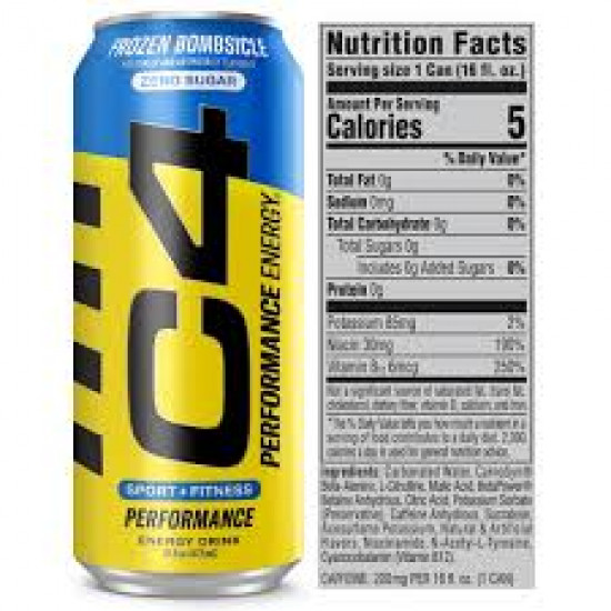 مشروب طاقة سي 4 بالكرز والحمضيات 500 مل