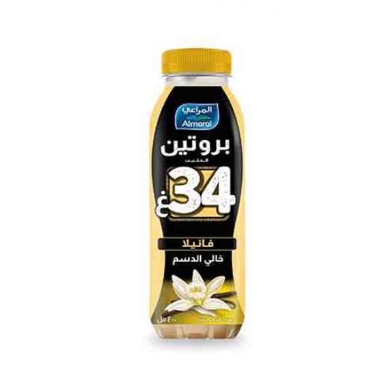 حليب بروتين المراعي بنكهة الفانيلا 400 مل