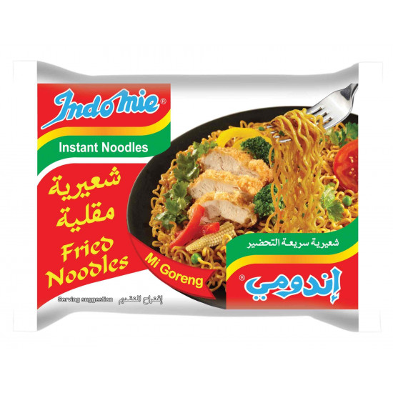 اندومي شعيريه مقليه 75جم