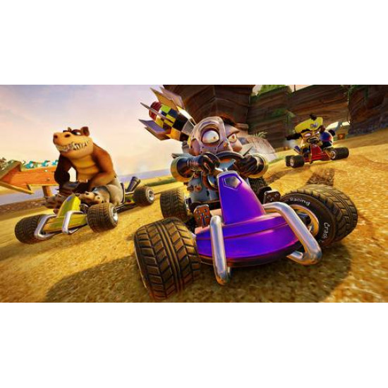 كراش سيارات تيم رايسنغ نايترو فيولد PS4 