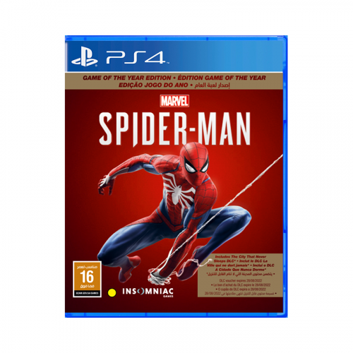 سبايدرمان نسخة لعبة العام PS4 سبايدرمان نسخة لعبة العام PS4