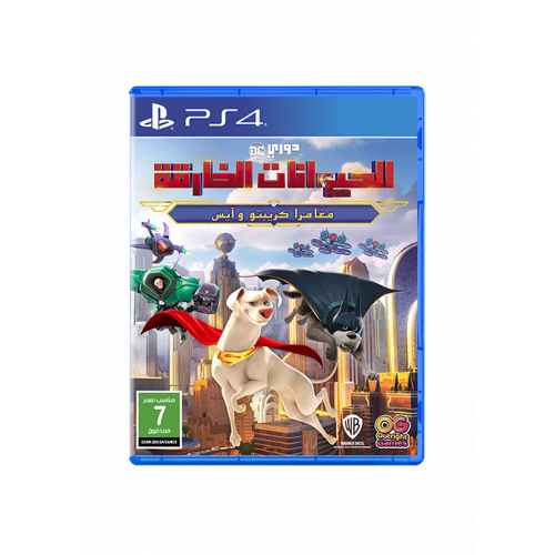 دي سي ليج اوف سوبر بيتس ذا ادفنشر اوف كريبتو اند ايس ps4