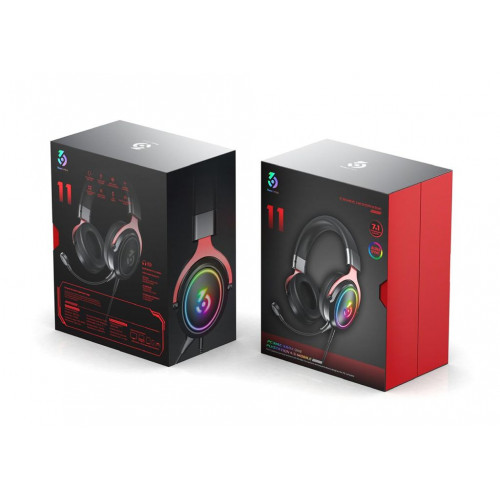 سماعة جيمنج احترافية 7.1 محيطيه R11 من Three Six Nine سماعة جيمنج احترافية 7.1 محيطيه R11 من Three Six Nine