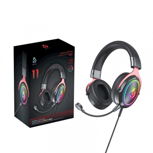 سماعة جيمنج احترافية 7.1 محيطيه R11 من Three Six Nine سماعة جيمنج احترافية 7.1 محيطيه R11 من Three Six Nine