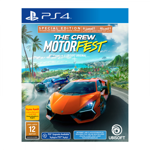  ذاكرو موتور فست نسخه الخاصه PS4 the crew motorfest