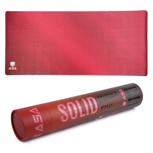  جلدة ماوس باد جيمنج من ASA باللون الاحمر
