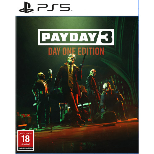 Payday 3 Day one Edition PS5 بي دي 3 اصدار يوم الاول Payday 3 Day one Edition PS5 بي دي 3 اصدار يوم الاول