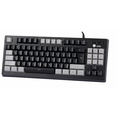 كيبورد العاب بيزون بإضاءة RGB للألعاب أيه أس أيه كيبورد العاب بيزون بإضاءة RGB للألعاب أيه أس أيه