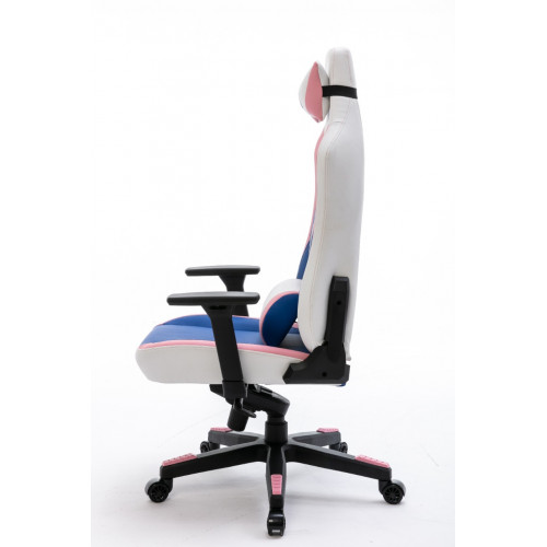 كرسي العاب جيمنج باللون الوردي والازرق PINK K4 كرسي العاب جيمنج باللون الوردي والازرق PINK K4