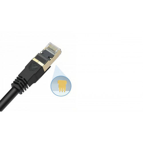 كيبل نت بطول 10 امتارCAT8