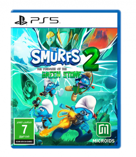 ps5 السنافر ٢ سجين الجوهرة الخضراء
