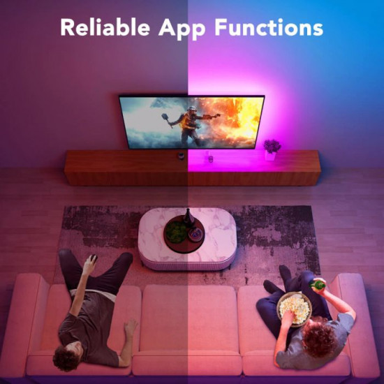 Govee RGB LED TV Backlights with Remote for 46-60 inch TVs