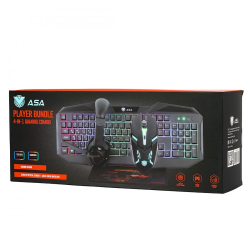 ASA Player Bundle 4 IN 1 Gaming Combo ASA Player Bundle 4 IN 1 Gaming Combo
