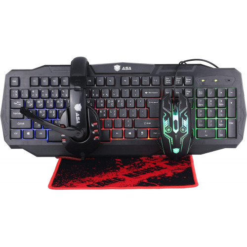 ASA Super Bundle 4 IN 1 Gaming Starter Kit ASA Super Bundle 4 IN 1 Gaming Starter Kit