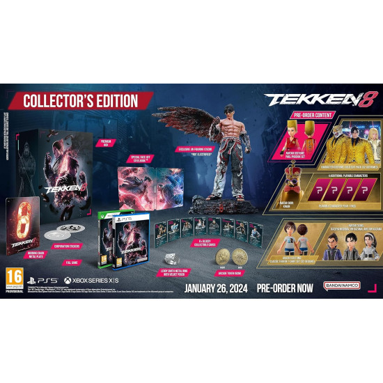 تيكن 8 COLECTORS EDITION PS5 نسخة المجمعين