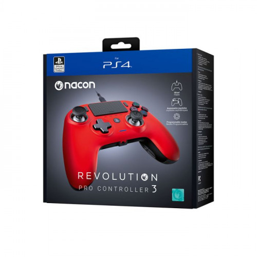 نيكون وحدات تحكم متوافق مع بلاي استيشن 4 احمر PS4