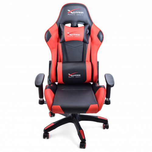 كرسي العاب جيمنق من X GAMER باللون الاحمر