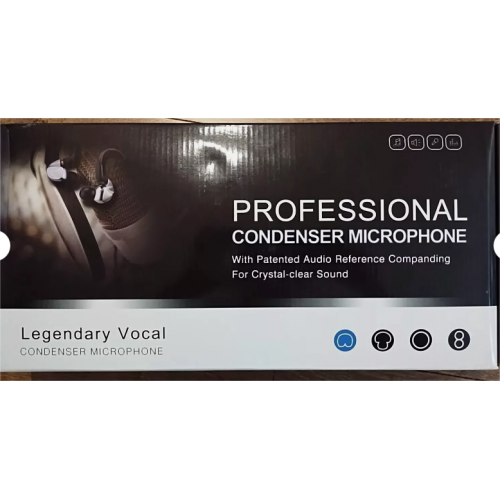 مايكروفون تسجيل احترافي مايك احترافي مع ميكسر 