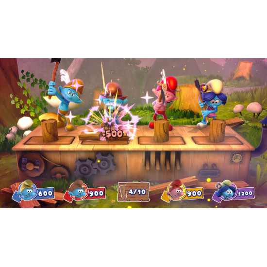 السنافر حفلة المزرعة على نينتندو سويتش switch 