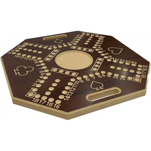 جاكارو حجم صغير باللون البني مرقمة جاكارو حجم صغير باللون البني مرقمة