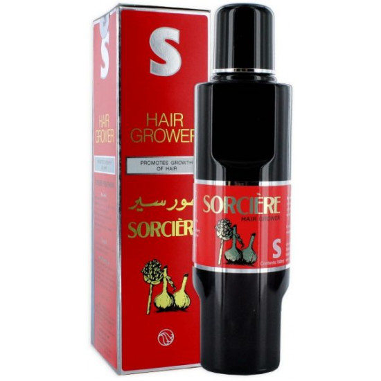 زيت SORCIERE للعنايه الفائقه للشعر واطالته ولمعانه ومنع تقصفه