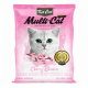 رمل قطط كت كات multi cat ملتي كات 20 كيلو روائح مختلفة
