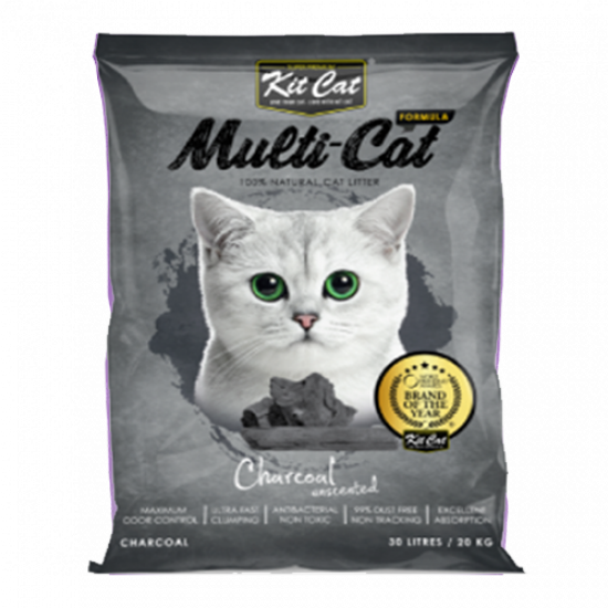 رمل قطط كت كات multi cat ملتي كات 20 كيلو روائح مختلفة