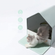 ليتربوكس Nutra cat صندوق فضلات تصميم كوخ مع درج منزلق الوان متعددة