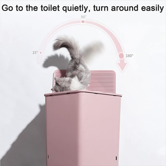 ليتربوكس Nutra cat صندوق فضلات تصميم كوخ مع درج منزلق الوان متعددة