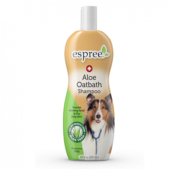 شامبو اسبري 591 مل للكلاب بالصبار و دقيق الشوفان بدون رائحة Espree Shampoo شامبو اسبري 591 مل للكلاب بالصبار و دقيق الشوفان بدون رائحة Espree Shampoo