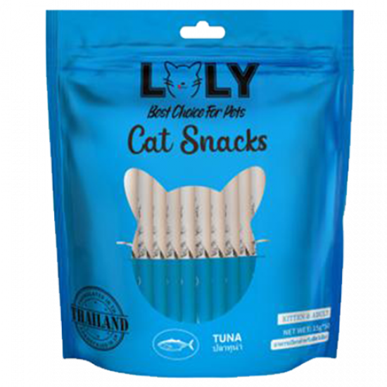 حلوى كريمية LOLY CAT بطعم التونة افضل مكافأة للقطط الصغيرة و الكبيرة