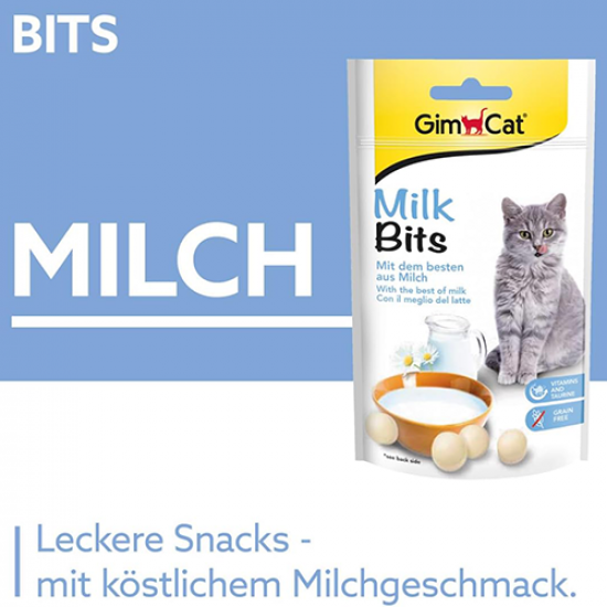 سناك جيم كات اقراص الحليب للقطط Milk bits Gimcat