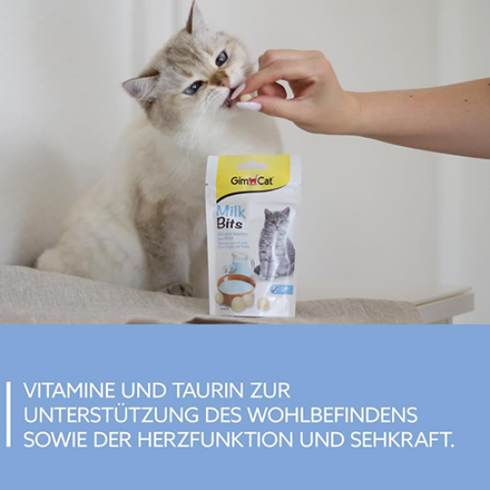 سناك جيم كات اقراص الحليب للقطط Milk bits Gimcat
