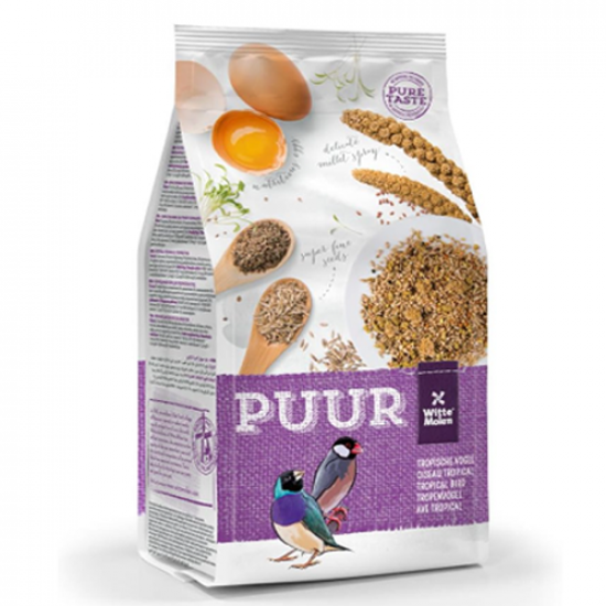 طعام الطيور الاستوائية Witte Molen puur خليط البذور و البيض طعام الطيور الاستوائية Witte Molen puur خليط البذور و البيض