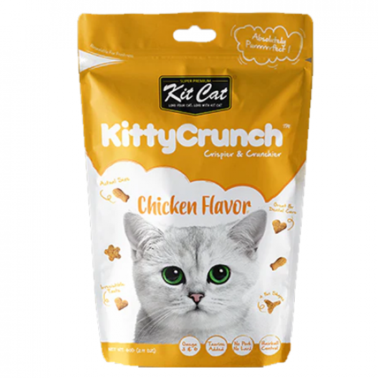 مكافآت كت كات Kit Cat Ktty Crunch بنكهة الدجاج 60 جم مكافآت كت كات Kit Cat Ktty Crunch بنكهة الدجاج 60 جم