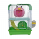  قفص هامستر محمول مكون من طبقتين Hamster cage