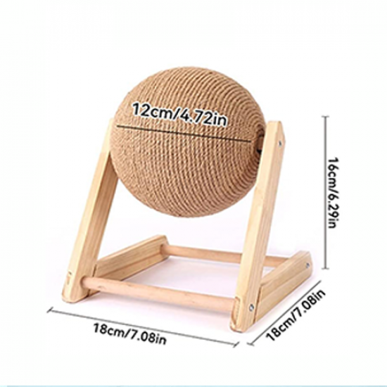 الكورة الدوارة Scratch ball لعبة خدش للقطط 