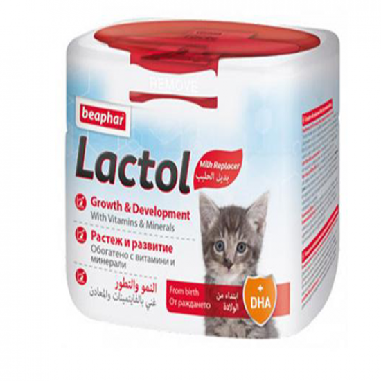 حليب بودرة للقطط من بيفار كمية اكبر 500 جم 